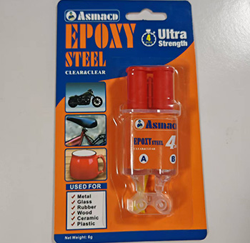 Epoxy quick-setting adhesive